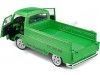 Cochesdemetal.es 1968 Volkswagen VW T2 Pick-up "Performance Shop Custom" Metallic Green 1:18 solide solide S1809401