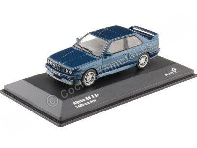 Cochesdemetal.es 1989 BMW Alpina B6 3.5S (E30) Azul Alpina 1:43 Solido S4312001