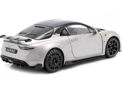 Cochesdemetal.es 2023 Alpine A110 Radicale Plateado Mate 1:18 Solido S1801621 2