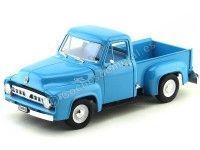 1953 Ford F-100 Pickup Azul Claro 1:18 Lucky Diecast 92148