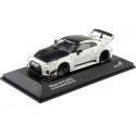 Cochesdemetal.es 2020 Nissan GTR-R (R35) Liberty Walk Body Kit Blanco/Negro 1:43 Solido S4311203