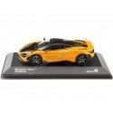 Cochesdemetal.es 2020 McLaren 765 LT V8-Biturbo Naranja Papaya 1:43 Solid S4311901