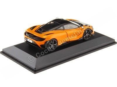 Cochesdemetal.es 2020 McLaren 765 LT V8-Biturbo Naranja Papaya 1:43 Solido S4311901 2