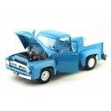 1953 Ford F-100 Pickup Azul Claro 1:18 Lucky Diecast 92148 Cochesdemetal 9 - Coches de Metal 