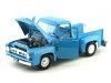 1953 Ford F-100 Pickup Azul Claro 1:18 Lucky Diecast 92148 Cochesdemetal 9 - Coches de Metal 