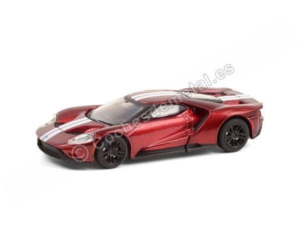 Cochesdemetal.es 2017 Ford GT "Barret Jackson Series 6" 1:64 Greenlight 37220E