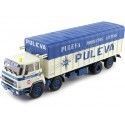 CARSDEMETAL.ES 1978 BARREIROS TRUCK 82/35 D "PULLEVA DAIRY PRODUCTS" BLEU / BLANC 1:43 SALVAT PEG010