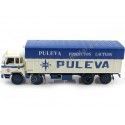 CARSDEMETAL.ES 1978 BARREIROS TRUCK 82/35 D "PULLEVA DAIRY PRODUCTS" BLEU / BLANC 1:43 SALVAT PEG010