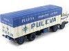 CARSDEMETAL.ES 1978 BARREIROS TRUCK 82/35 D "PULLEVA DAIRY PRODUCTS" BLEU / BLANC 1:43 SALVAT PEG010