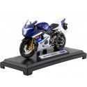 Cochesdemetal.es 2008 Suzuki GSX-R 750 Blue / Blanca 1:18 Welly 12803