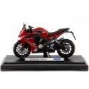 Cochesdemetal.es 2018 Honda CBR650F Roja/Negra 1:18 Welly 12853