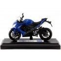 Cochesdemetal.es 2017 Suzuki GSX-S 1000F Azul / Negra 1:18 Welly 12844