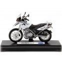 Cochesdemetal.es 2004 BMW F 650 GS Dakar Blanca 1:18 Welly 12146