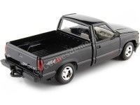 Cochesdemetal.es 1992 Chevrolet 1500 Pickup 454 SS Negro 1:24 Motor Max 73203