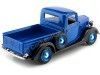 Cochesdemetal.es 1937 Ford Pickup Azul 1:24 Motor Max 73233