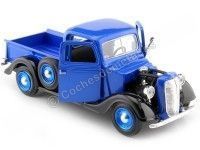 Cochesdemetal.es 1937 Ford Pickup Azul 1:24 Motor Max 73233