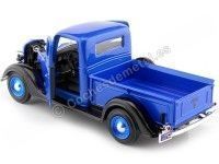 Cochesdemetal.es 1937 Ford Pickup Azul 1:24 Motor Max 73233