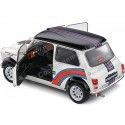 Cochesdemetal.es 1998 Mini Cooper Sport "Martini Evocation" Blanco Perla 1:18 Solido S1800610