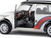 Cochesdemetal.es 1998 Mini Cooper Sport "Martini Evocation" Blanco Perla 1:18 Solido S1800610