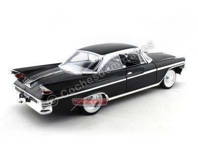 Cochesdemetal.es 1961 Desoto Adventurer Negro Metalizado 1:18 Lucky Diecast 92738 2