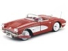 Cochesdemetal.es 1958 Chevrolet Corvette Convertible Rojo 1:18 Motor Max 73109