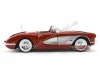 Cochesdemetal.es 1958 Chevrolet Corvette Convertible Rojo 1:18 Motor Max 73109
