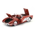Cochesdemetal.es 1958 Chevrolet Corvette Convertible Rojo 1:18 Motor Max 73109