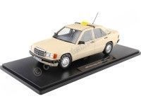 Cochesdemetal.es 1993 Mercedes-Benz 190 W201 Taxi Alemania Crema 1:18 Triple-9 1800313