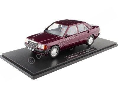 CARSDEMETAL.ES 1993 Mercedes-Benz 190e 1.8 Avantgarde W201 Metallic Garnet 1:18 Triple-9 1800310