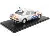 CARSDEMETAL.ES 1993 Mercedes-Benz 190 W201 Police Holland Blanc / Orange / Blue 1:18 Triple-9 1800315