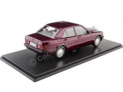 CARSDEMETAL.ES 1993 Mercedes-Benz 190e 1.8 Avantgarde W201 Metallic Garnet 1:18 Triple-9 1800310 2