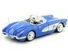 Cochesdemetal.es 1958 Chevrolet Corvette Convertible Azul 1:18 Motor Max 73109