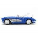 Cochesdemetal.es 1958 Chevrolet Corvette Convertible Azul 1:18 Motor Max 73109