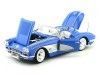 Cochesdemetal.es 1958 Chevrolet Corvette Convertible Azul 1:18 Motor Max 73109