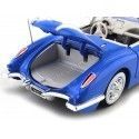 Cochesdemetal.es 1958 Chevrolet Corvette Convertible Azul 1:18 Motor Max 73109