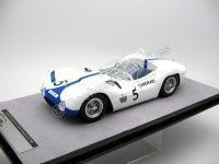 Cochesdemetal.es 1960 Maserati Birdcage Tipo 61 Nº5 Moss/Gurney Ganador 1000Km. Nurburgring 1:18 Tecnomodel TM18-276A