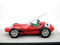 Cochesdemetal.es 1958 Ferrrai Dino 246 Nº4 Mike Hawthorn Ganador GP F1 Francia 1:18 Tecnomodel TMD18-116C