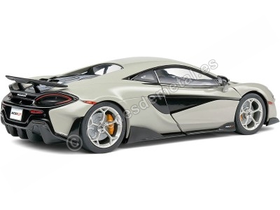 Cochesdemetal.es 2018 McLaren 600LT Coupe Blade Silver 1:18 Solido S1804506 2