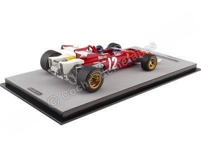 Cochesdemetal.es 1970 Ferrari 312B Nº12 Jacky Ickx Ganador GP Austria 1:18 Tecnomodel TMD18-64B 2