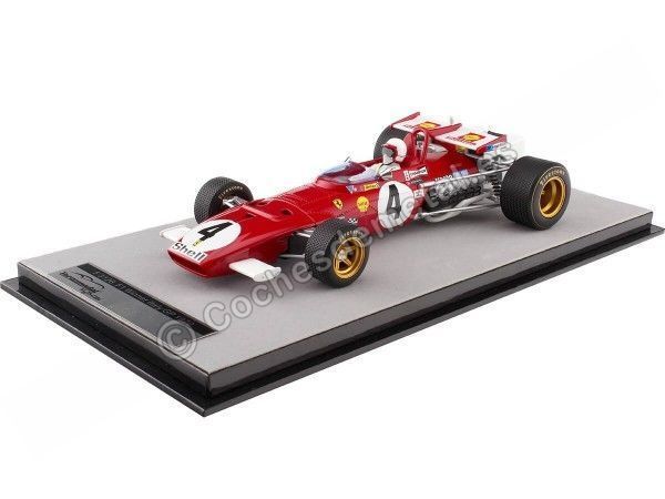 Cochesdemetal.es 1970 Ferrari 312B Nº4 Clay Regazzoni Ganador GP Italia 1:18 Tecnomodel TMD18-64A