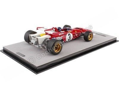 Cochesdemetal.es 1970 Ferrari 312B Nº3 Jacky Ickx Ganador GP México 1:18 Tecnomodel TMD18-64D 2