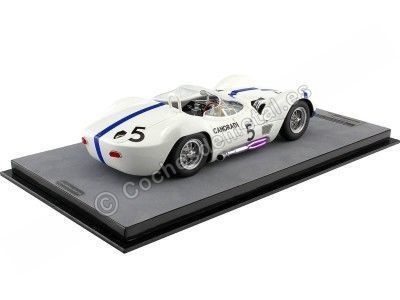 Cochesdemetal.es 1960 Maserati Birdcage Tipo 61 Nº5 Moss/Gurney Ganador 1000Km. Nurburgring 1:18 Tecnomodel TM18-276A 2
