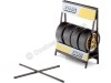 Carsdemetal.es Wheel Expositor BBS Motor Sport avec deux axes et quatre roues 1:18 Modèles IXO SET017W
