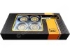 Carsdemetal.es Wheel Expositor BBS Motor Sport avec deux axes et quatre roues 1:18 Modèles IXO SET017W