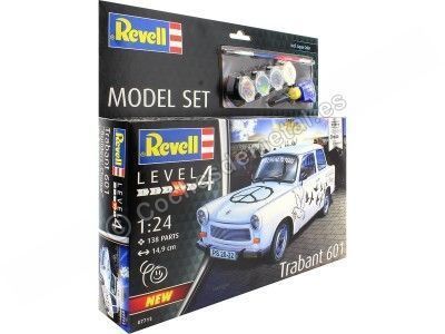 Cochesdemetal.es 1989 Trabant 601 "Kit de modèle en plastique" Blanco 1:24 Revell 67713