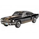 Cochesdemetal.es 1965 Ford Shelby Mustang GT 350 H "Kit de modèle en plastique" Negro / Dorado 1:24 Revell 67242