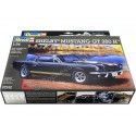 Cochesdemetal.es 1965 Ford Shelby Mustang GT 350 H "Kit de modèle en plastique" Negro / Dorado 1:24 Revell 67242