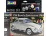 Cochesdemetal.es 1968 Volkswagen Beetle Limousine "Plastic Model Kit" Blanco 1:24 Revell 67083