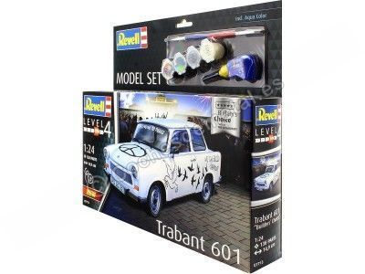 Cochesdemetal.es 1989 Trabant 601 "Kit de modèle en plastique" Blanco 1:24 Revell 67713 2