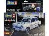 Cochesdemetal.es 1989 Trabant 601 "Plastic Model Kit" Blanco 1:24 Revell 67713